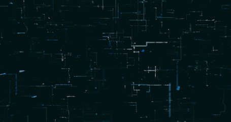 Fototapeta premium Abstract digital network data background, 3D rendering