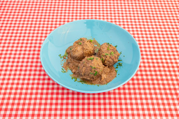 Meatballs in sauce