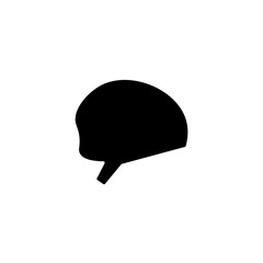 Brain sign. side view sign eps ten