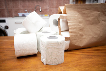 COVID-19 panick buying toilet paper