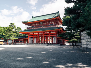 Fototapeta premium Japoński tradycyjny budynek