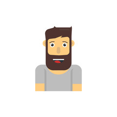  fanny cartoon  man with beard