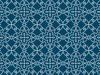 Pattern Background with Blue Texture