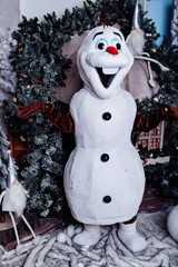 snowman soft doll snowman life-size doll