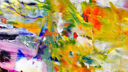 Colorful abstract background wallpaper. Modern motif visual art.  Mixtures of oil paint. Trendy hand painting canvas. Wall decor and Wall art prints Idea.  3D Texture.Colorful abstract 