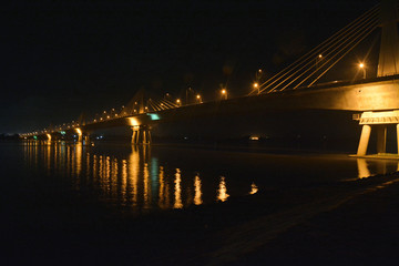 the night beauty of bridge