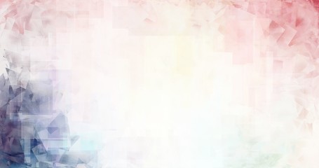 Contemporary computer graphic. Digital art background illustration. Bright artwork in geometric style and pastel accents