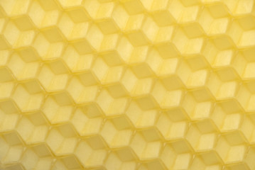 honeycomb background. Top view. macro background