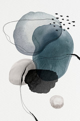 Watercolor abstract design © rawpixel.com
