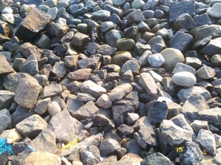 pebbles on the beach