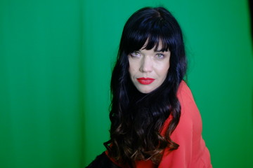 Fototapeta premium Lady in Red