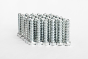 Bolts for screwing used in carpentry and handicrafts for industrial and household. Metal bolts...
