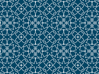 Pattern Background with Blue Texture