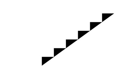 Stairs Icon Design  Symbol Staircase Stairway