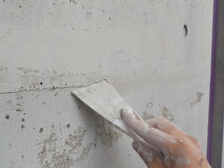 打ちっぱなし修繕工事