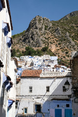 Mount landscape seen from Chefchaouen town, Morocco.