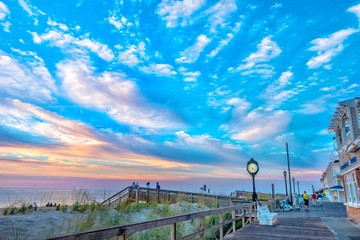 Bethany Beach Delaware - Dunes Clouds Wisps