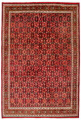 Old and modern Persian Colourful Arabesque and handmade carpet, rug gelim, patchwork, and Gabbeh...