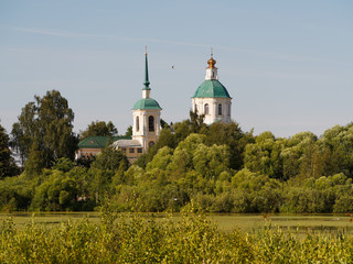 Church of the Holy Face in Kiowa. Architect Karl Ivanovich Blank 1769. Moscow region the city of...