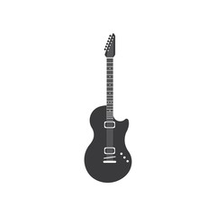 Fototapeta na wymiar Guitar logo vector