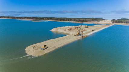 Przekop Mierzei Wiślanej Kanał Dron © Marcin