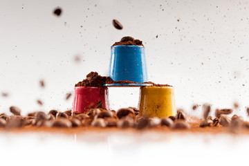 Capsule e caff&egrave;