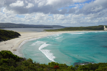 View of the beach, sea scenery, western Australia.
