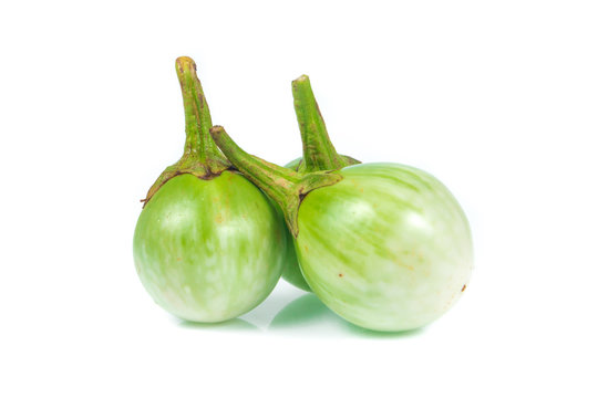 eggplant isolated on white background