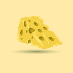 Icon of cut cheese piece