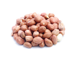 peanuts  isolated on white background