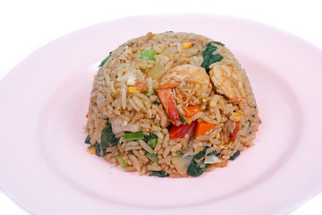 Thai shrimp fried rice