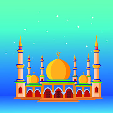 mosque illustrations