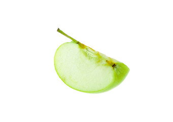 green apple isolated