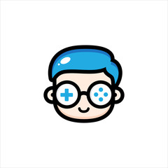 Gamer geek vector design