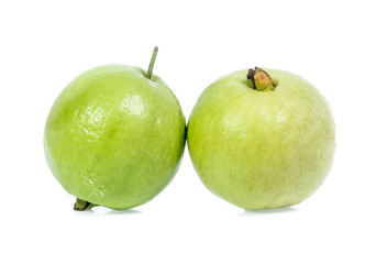 Guava isolated on white background