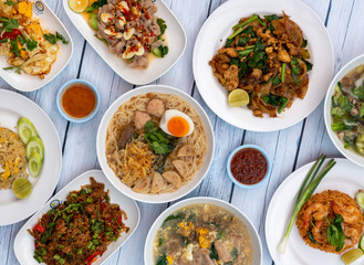 Thai Food Mixed Dishes 
