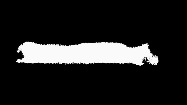 Ink Splatter And Stains Brushes Patterns Animation Effect/ 4k animation of a pack of abstract ink paint splatter and stains brushes patterns on white background