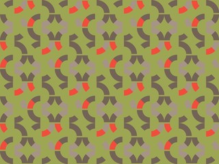 Spring. Colors.  lunge. circle. Pattern without seams