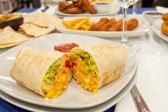 Burrito dish image