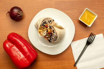 Burrito dish image