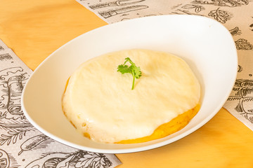 cachapa with cheese