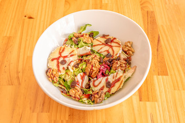 Image of salad with fresh ingredients