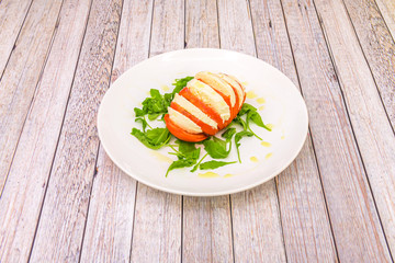 Image of salad with fresh ingredients