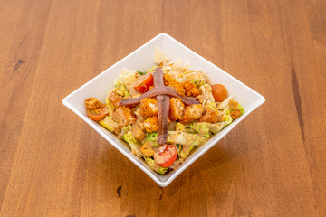 Image of salad with fresh ingredients