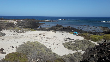 beach and sea lanzarote