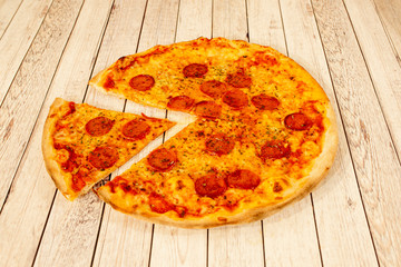 Pizza made with the best ingredients