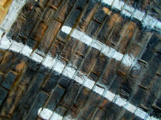 
The concrete wall of the building. Blurred defocused background for web design.