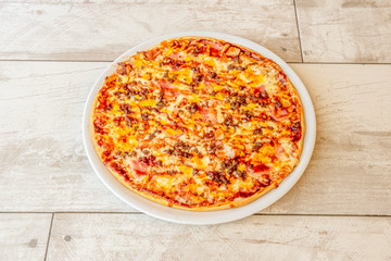 Pizza made with the best ingredients