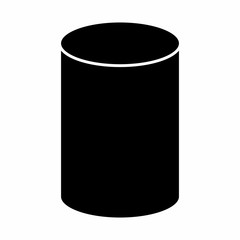 Cylinder icon illustration