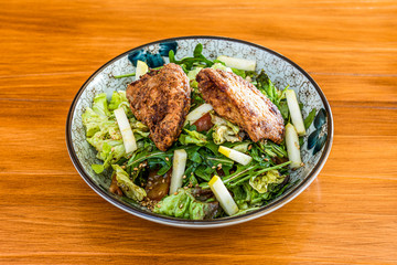 Image of salad with fresh ingredients